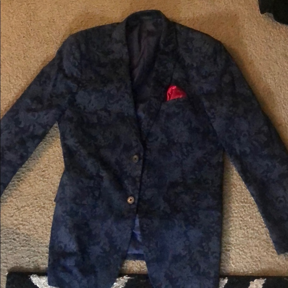 Blue Suit Jacket